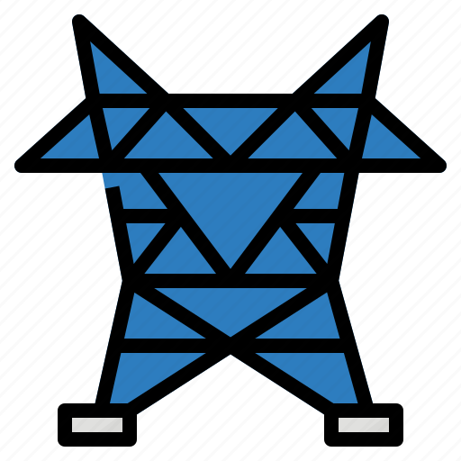 Electricity, plant, power, transmission icon - Download on Iconfinder