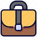 bag, briefcase, finance, office, suitcase 