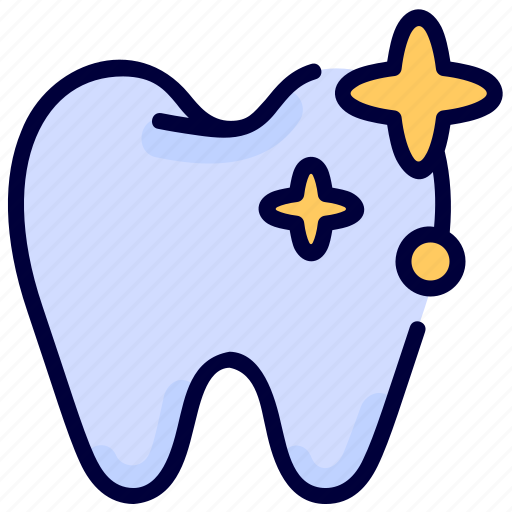 Clean, dentist, healthcare, healthy, tooth, white icon - Download on Iconfinder