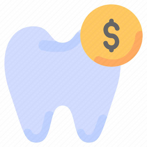 Coin, dental, dollar, invoice, money, tooth icon - Download on Iconfinder
