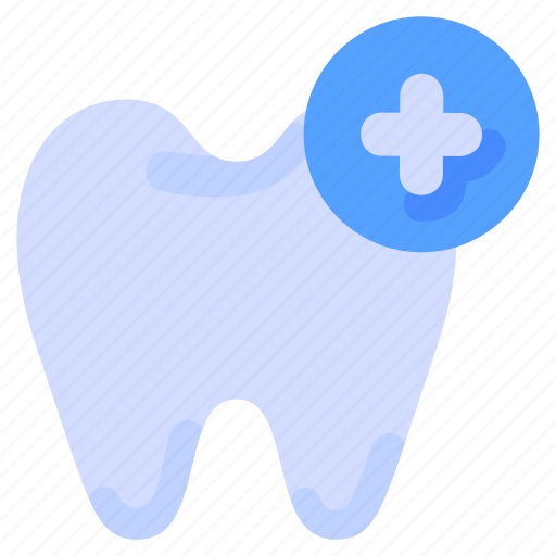Add, dental, dentist, gum, new, tooth icon - Download on Iconfinder