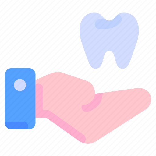 Dentist, hand, healthcare, hygiene, medical, molar, tooth icon - Download on Iconfinder