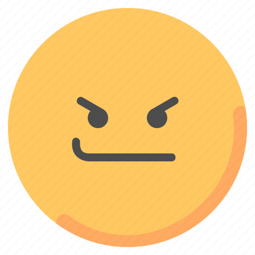 Angry, bad, emoji, emoticon, emotional, feelings icon - Download on Iconfinder