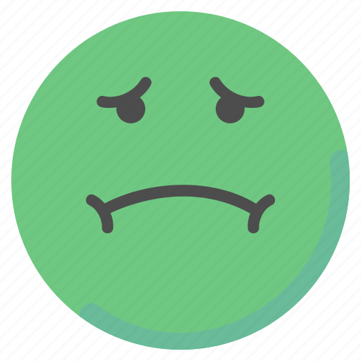 Emoji, emot, emoticon, feelings, nausea, smileys icon - Download on Iconfinder