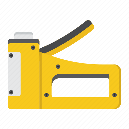 Build, construction, gun, repair, staple, stapler, tool icon - Download on Iconfinder