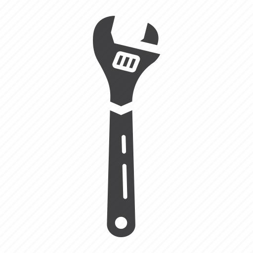 Adjustable, build, plumber, repair, spanner, tool, wrench icon - Download on Iconfinder