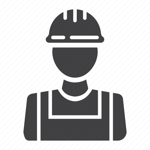 Builder, constructor, engineer, helmet, person, repair, worker icon - Download on Iconfinder