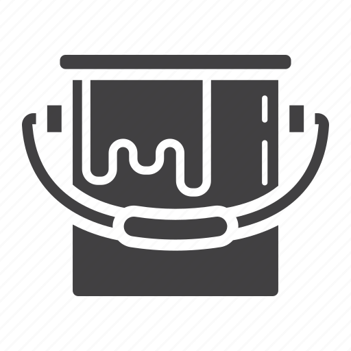 Artist, bucket, build, color, paint, painting, repair icon - Download on Iconfinder