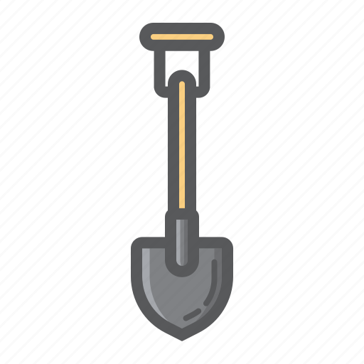 Agricultural, build, dig, garden, shovel, spade, tool icon - Download on Iconfinder