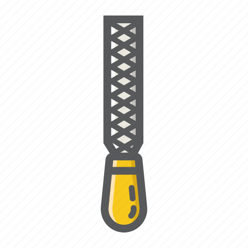 Build, carpentry, construction, file, rasp, repair, tool icon - Download on Iconfinder