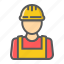 builder, constructor, engineer, helmet, person, repair, worker 