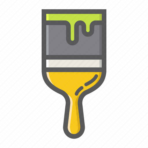 Artist, brush, build, paint, painter, repair, tool icon - Download on Iconfinder