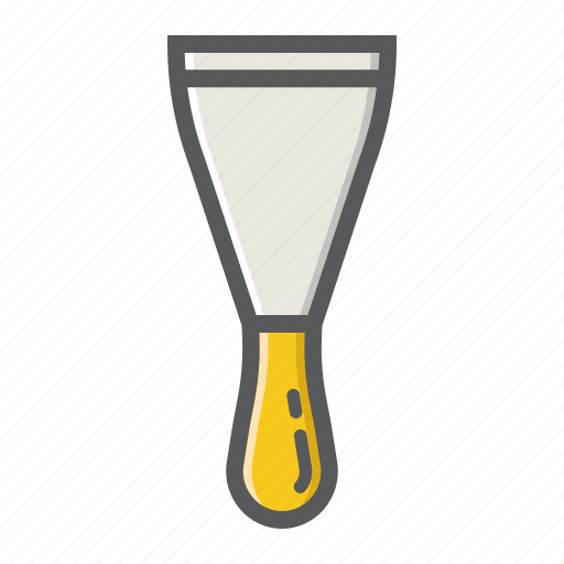 Build, construction, knife, putty, repair, spatula, tool icon - Download on Iconfinder