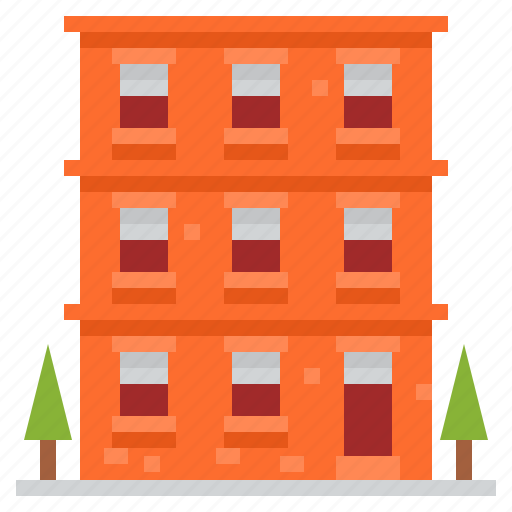 Apartment, buildings, estate, flat, property, real, residentia icon - Download on Iconfinder