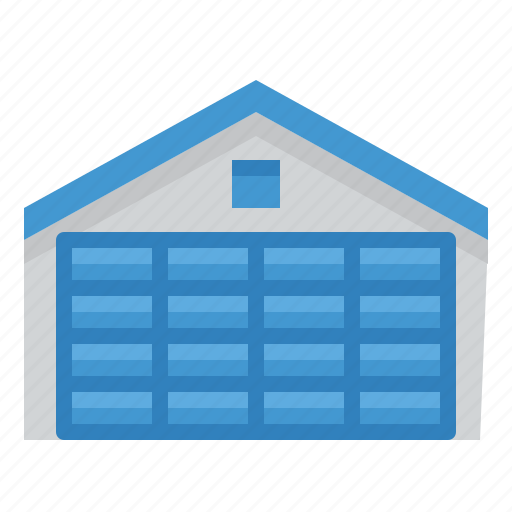 Estate, garage, parking, real, vehicle icon - Download on Iconfinder