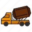cement, construction, roller, truck, vehicle 