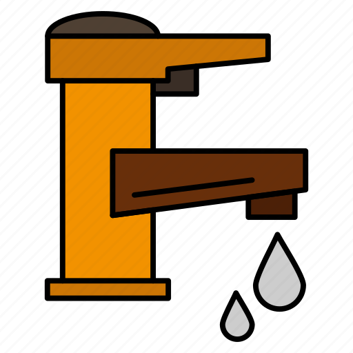 Drop, faucet, hand, tap, tapwater, water icon - Download on Iconfinder