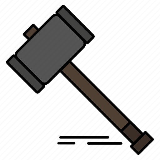 Action, auction, court, gavel, hammer, law, legal icon - Download on Iconfinder