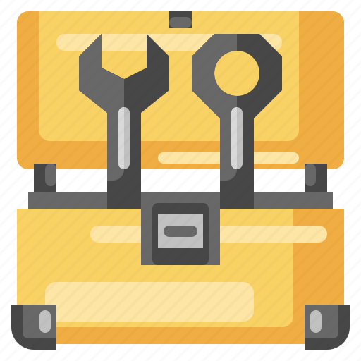 Building, carpenter, carpentry, construction, tool, toolbox icon - Download on Iconfinder