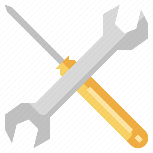 Repair, screwdriver, tools, work, wrench icon - Download on Iconfinder