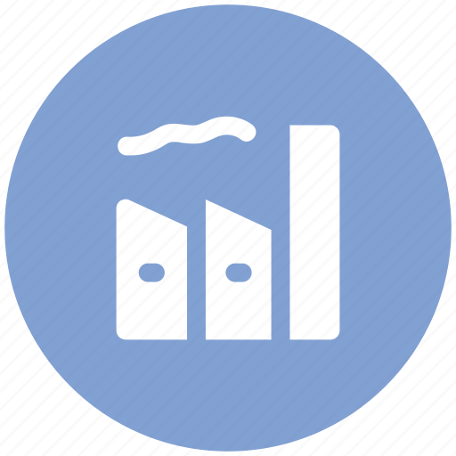 Chimney, factory, industry, manufactory, mill icon - Download on Iconfinder