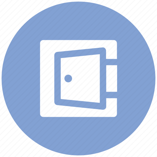 Door, entrance, exit, home door, opened door icon - Download on Iconfinder
