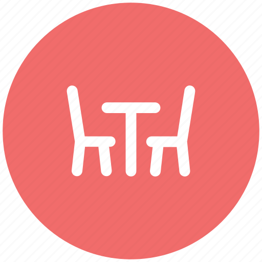 Chairs, dining table, furniture, outdoor furniture, table icon - Download on Iconfinder