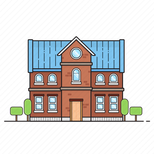 Brick, building, house, mansion, rich, success icon - Download on Iconfinder