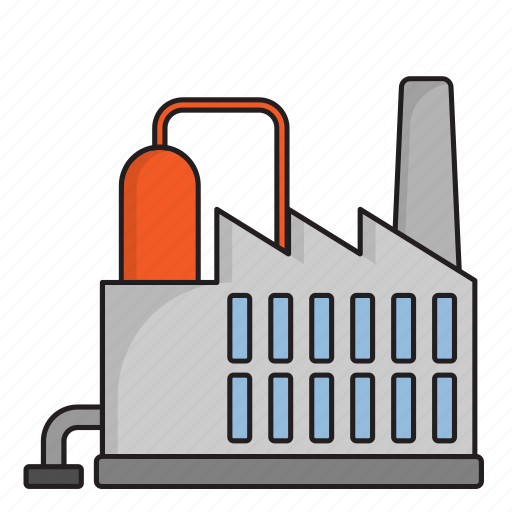 Architecture, building, city, construction, factory icon - Download on Iconfinder
