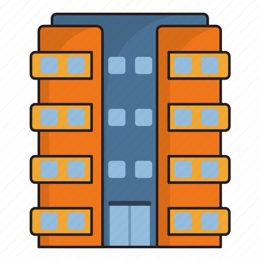 Apartment, architecture, building, city, construction icon - Download on Iconfinder