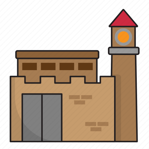 Architecture, building, construction, jail, prison icon - Download on Iconfinder