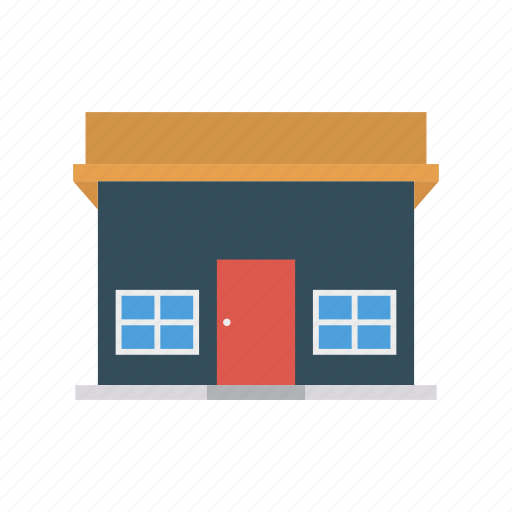 Building, estate, real, shop, store icon - Download on Iconfinder