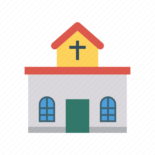 Building, catholic, church, estate, real icon - Download on Iconfinder