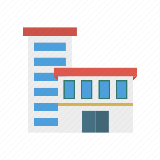 Apartment, building, office, plaza icon - Download on Iconfinder