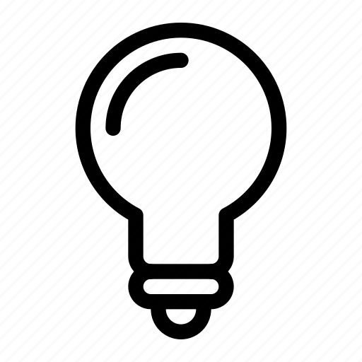 Lightbulb, bulb, idea, lamp, light icon - Download on Iconfinder