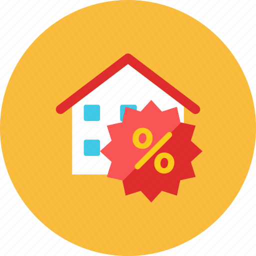 Discount, house icon - Download on Iconfinder on Iconfinder