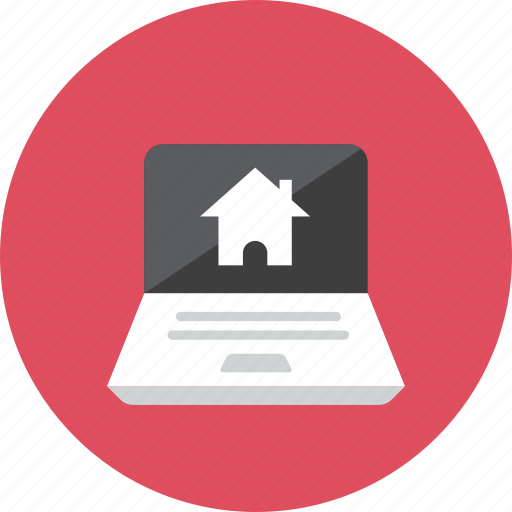 House, laptop icon - Download on Iconfinder on Iconfinder