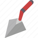 trowel, pointing, cement, spatula, tools