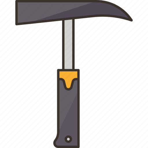 Hammer, slaters, roofing, construction, handle icon - Download on Iconfinder
