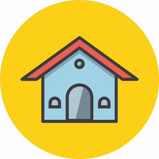 Architecture, building, construction, home, house, hut, stay icon - Download on Iconfinder