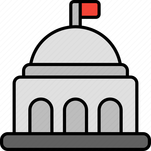 Embassy, building, government, national, international, tourism, architecture icon - Download on Iconfinder