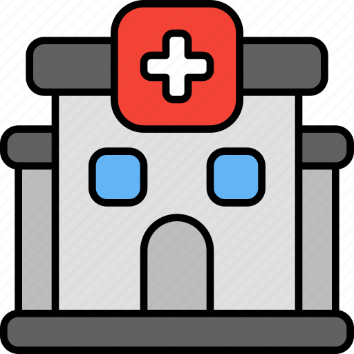 Hospital, building, health, clinic, healthcare, care, architecture icon - Download on Iconfinder