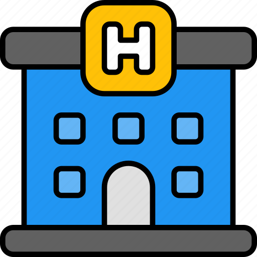 Hotel, building, hostel, architecture, vacation, travel, service icon - Download on Iconfinder