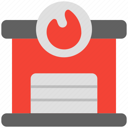 Fire, station, building, fireman, emergency, urgent, rescue icon - Download on Iconfinder