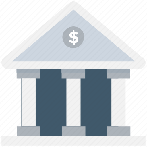 Bank, bank building, banking, finance, stock market icon - Download on Iconfinder