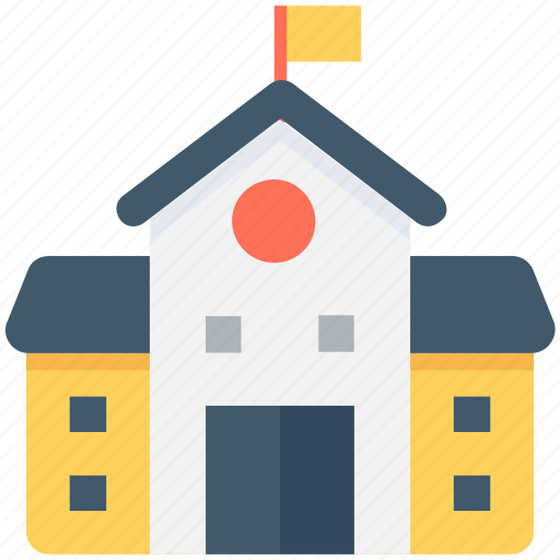 Building, college building, institute, real estate, school icon - Download on Iconfinder