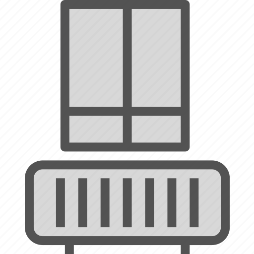 Heater, inside, radiator, window icon - Download on Iconfinder