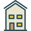 apartment, building, home, house