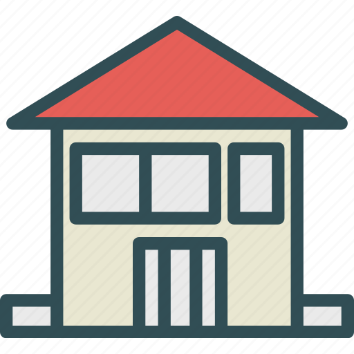 Building, home, house, roof, windows icon - Download on Iconfinder