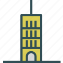 antena, buildings, signal, tower